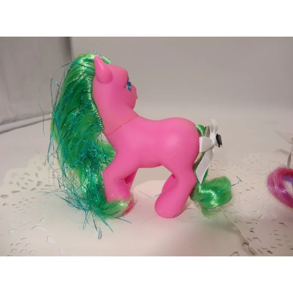 My Little Pony Butterfly Island Shimmer Pony Shell-Belle MLP and Flitter Flutter